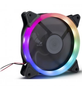Inter-Tech  Argus RS-051 RGB 120x120x25, ventilator carcasă (negru)