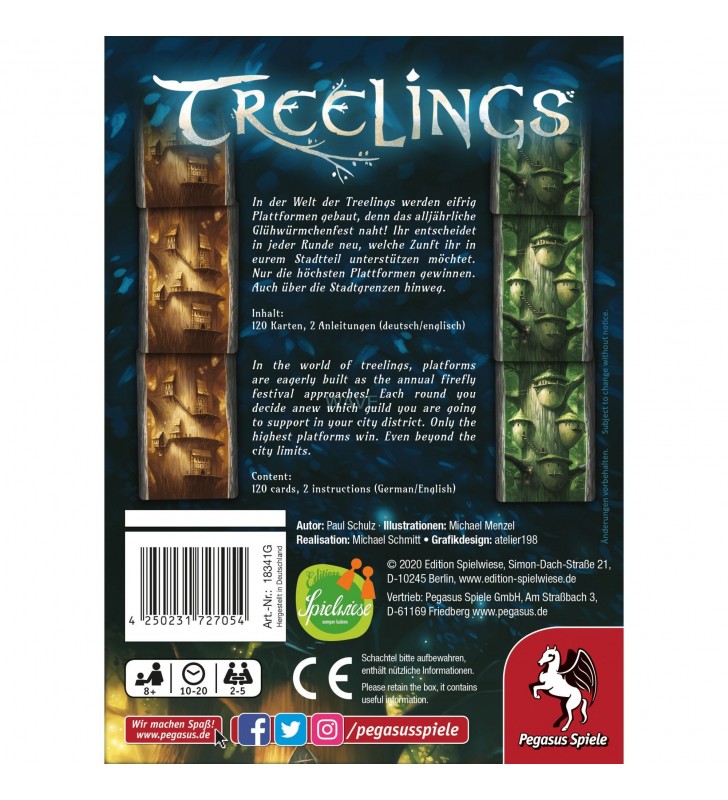 Pegasus  Treelings, pachet de cărți