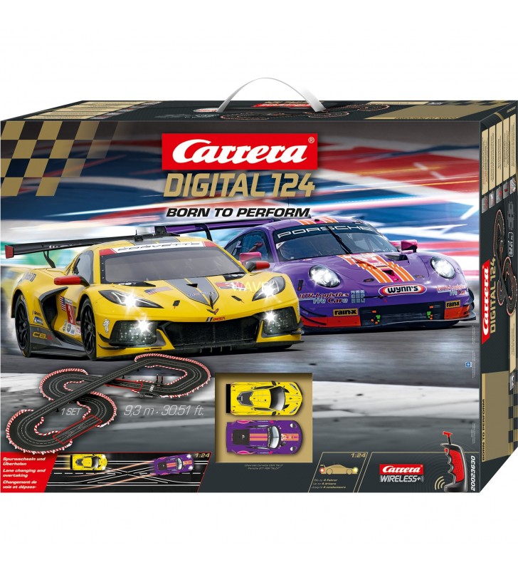 Carrera  DIGITAL 124 Born to Perform, circuit de curse