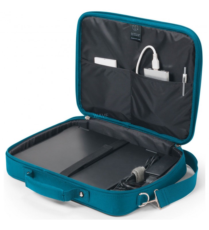 DICOTA  Eco Multi BASE, geanta notebook (albastru, până la 39,6 cm (15,6"))