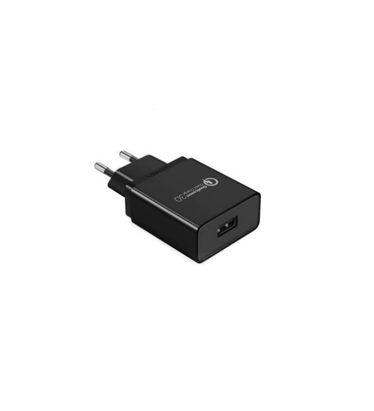 INCARCATOR retea Ugreen, "CD122" Quick Charge 18W, 1 x USB 5V/3A, negru "70273" (include timbru verde 0.75 lei) - 6957303872732