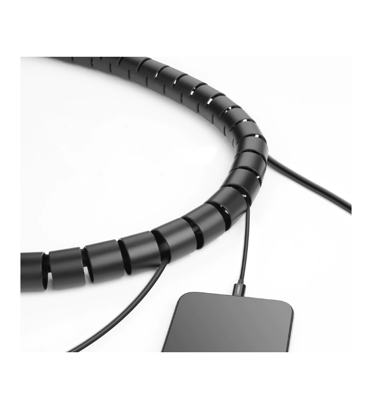 ORGANIZATOR cabluri Ugreen, "LP121" lungime 1.5m, negru "30818" - 6957303838189