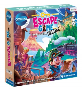 Clementoni  Escape Game Deluxe, joc de petrecere