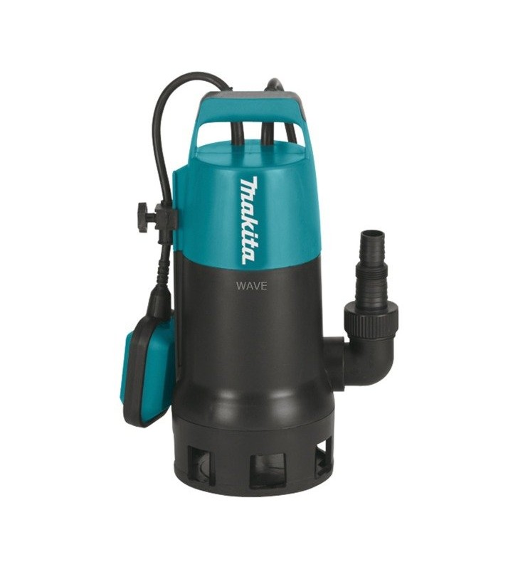 Pompa submersibila Makita  apa curata/murdara 14.400 l/h, pompa submersibila/presiunea (albastru/negru, 1.100 wați)