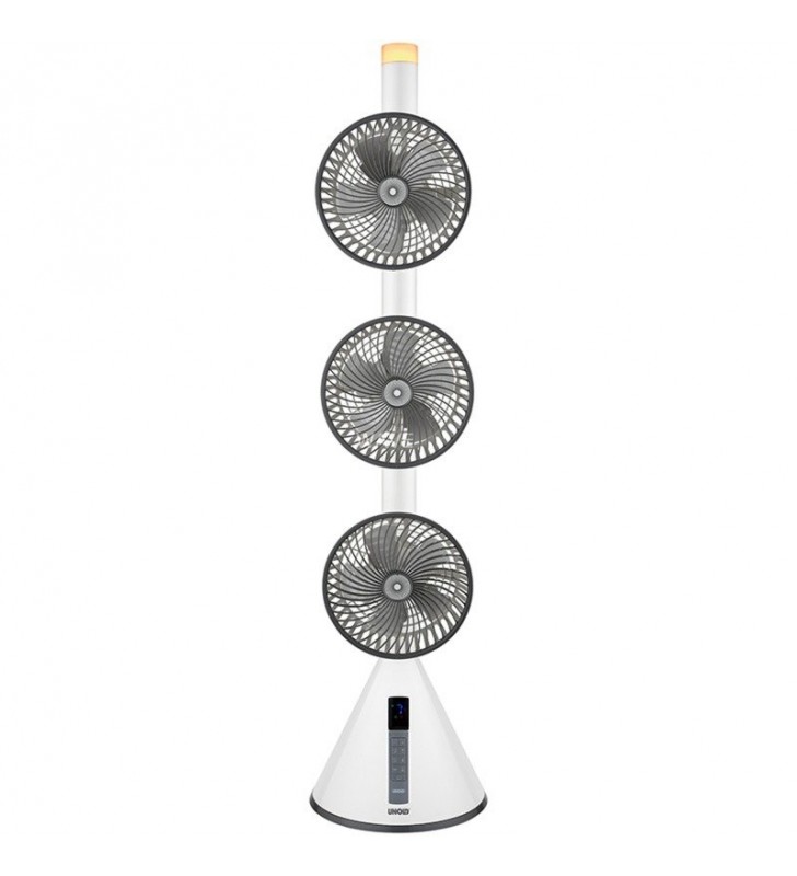 Ventilator Unold pe  piedestal 360° (alb/gri)