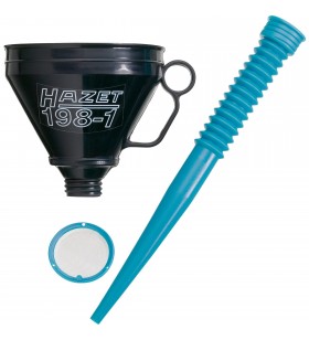 Hazet  Funnel 198-1 (negru/albastru, cu furtun flexibil)