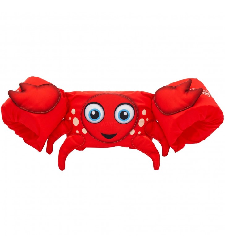Sevylor  Puddle Jumper 3D crab, aripi de apă (roșu, ajutor pentru înot conform EN 13138-1)