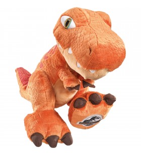Schmidt Games  Jurassic World, T-Rex, Animal de pluș (portocaliu, 30 cm)