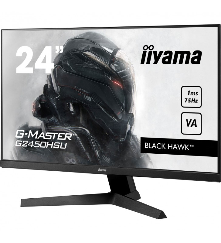 iiyama G-MASTER G2450HSU-B1 monitoare LCD 60,5 cm (23.8") 1920 x 1080 Pixel Full HD LED Negru
