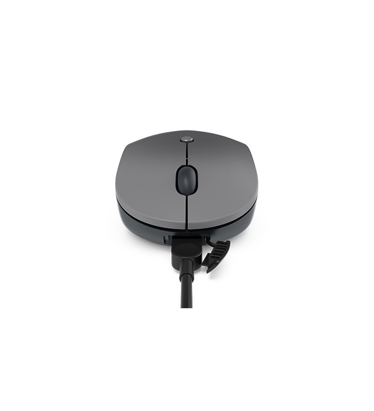 Lenovo Go USB-C Wireless Mouse mouse-uri Ambidextru Wi-Fi Blue LED 2400 DPI
