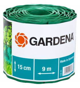 GARDENA Marginea gazonului  , 15 cm înălțime, delimitare (verde)
