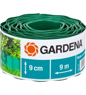 GARDENA Marginea gazonului  , 9 cm înălțime, delimitare (verde)