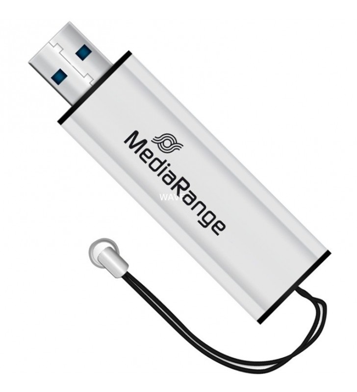 MediaRange  64 GB, stick USB (argintiu/negru, USB-A 3.2 Gen 1)