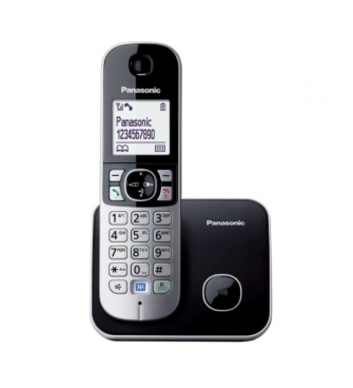 Telefon DECT negru, KX-TG6811FXB, Panasonic "KX-TG6811FXB" (include TV 0.8lei)