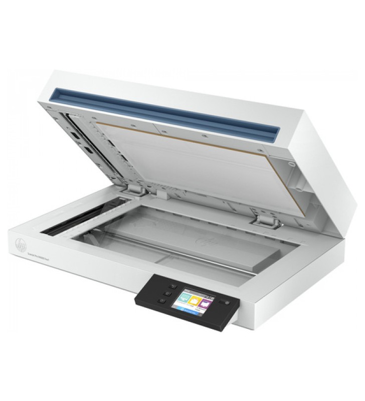 HP Scanjet Pro N4600 fnw1 - Document scanner - Contact Image Sensor (CIS) - Duplex - 216 x 5362 mm - 600 dpi x 1200 dpi - up to 40 ppm (mono) / up to 40 ppm (colour) - ADF (100 sheets) - up to 6000 scans per day - USB 3.0, Gigabit LAN, Wi-Fi(n)