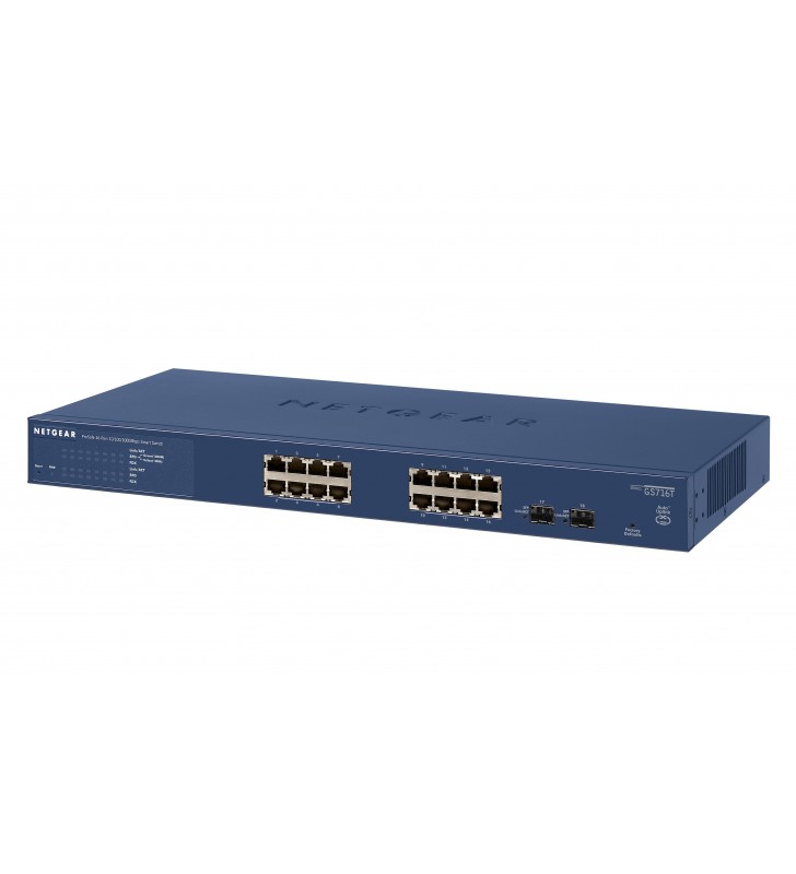 PROSAFE 16 X 10/100/1000 L2/SMART MANAGED SWITCH 2 SFP GBIC IN
