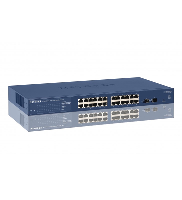 PROSAFE 24 X 10/100/1000 L2/SMART SWITCH 2 SFP GBIC SLOTS IN