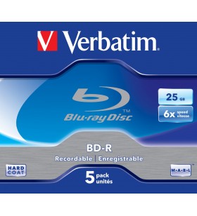 Verbatim 43715 discuri Blu-Ray blank BD-R 25 Giga Bites 5 buc.