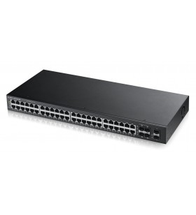 Zyxel GS2210-48 Gestionate L2 Gigabit Ethernet (10/100/1000) Negru 1U