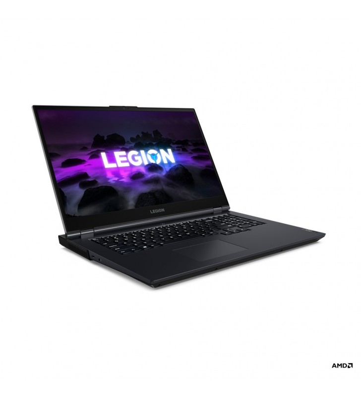 Lenovo Legion 5 Notebook 43,9 cm (17.3") Full HD AMD Ryzen™ 5 16 Giga Bites DDR4-SDRAM 512 Giga Bites SSD NVIDIA GeForce RTX