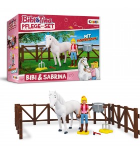 CRAZE  Set de îngrijire Bibi & Tina - Bibi & Sabrina, figurină