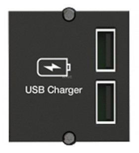 Modul personalizat Bachmann  Incarcator dublu USB, incarcator ((917.224))