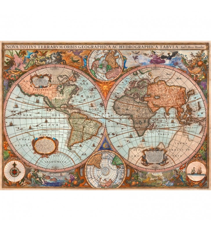 Jocuri Schmidt  Puzzle Harta lumii antice
