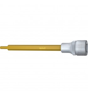 dușă șurubelniță Hazet  986SL-4, 1/2" (cheie hexagonală de 4 mm, foarte lungă)