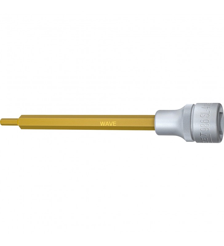 dușă șurubelniță Hazet  986SL-4, 1/2" (cheie hexagonală de 4 mm, foarte lungă)