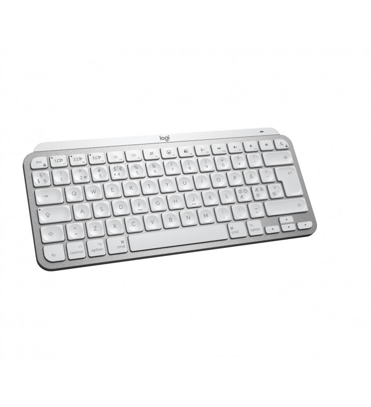 Logitech MX Keys Mini For Mac Minimalist Wireless Illuminated Keyboard tastaturi Bluetooth QWERTY Nordic Gri