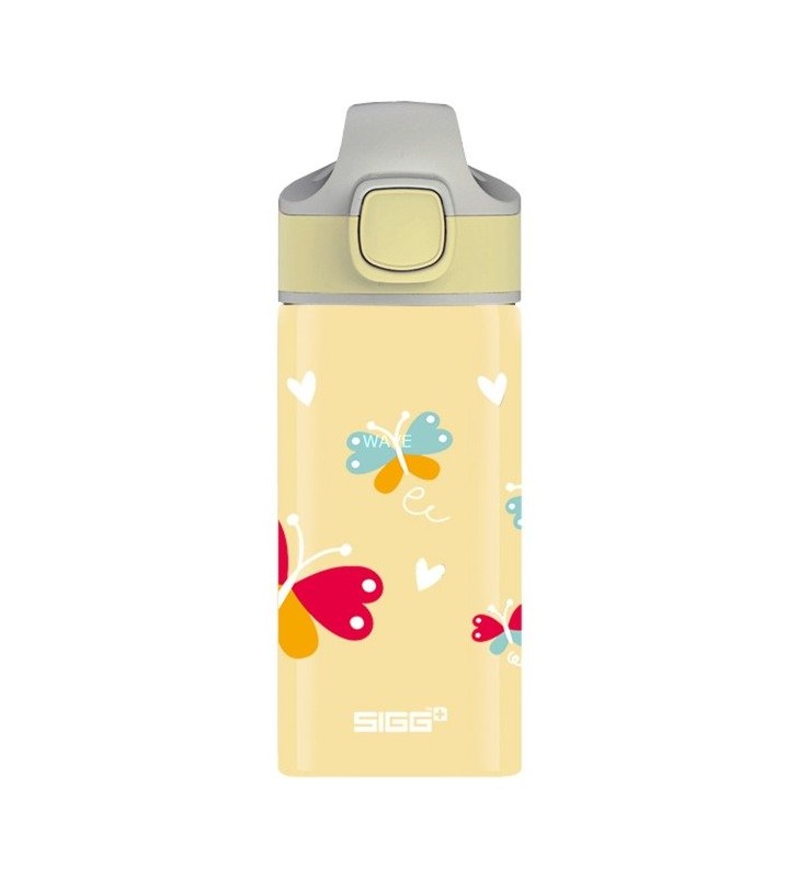 Sticla SIGG  Miracle Butterfly 0,4L (galben)