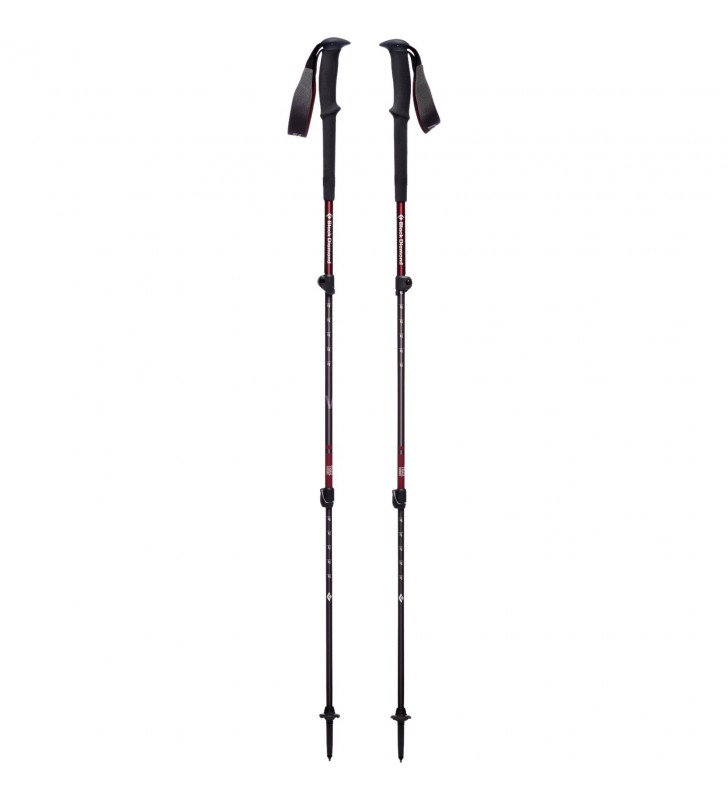Black Diamond  bețe de trekking Trail (femei), echipament de fitness (rosu, 1 pereche, 100-125 cm)