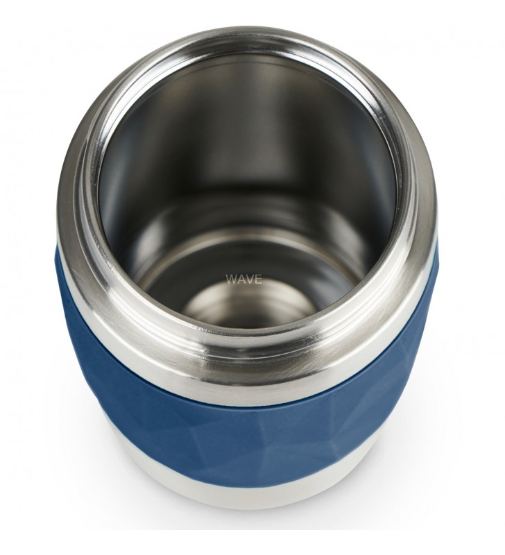 Emsa  TRAVEL MUG Cana termica compacta 0,3 litri (albastru închis, capac filetat)