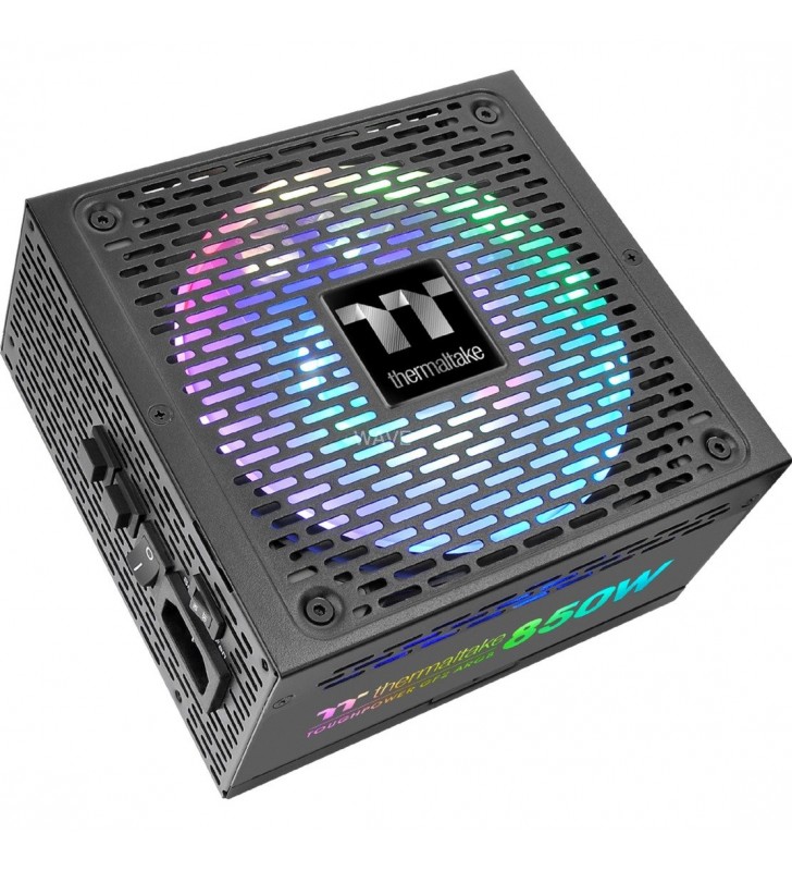 Thermaltake  Toughpower GF2 ARGB 850W, sursa PC (negru, 6x PCIe, management cablu, 850 wați)