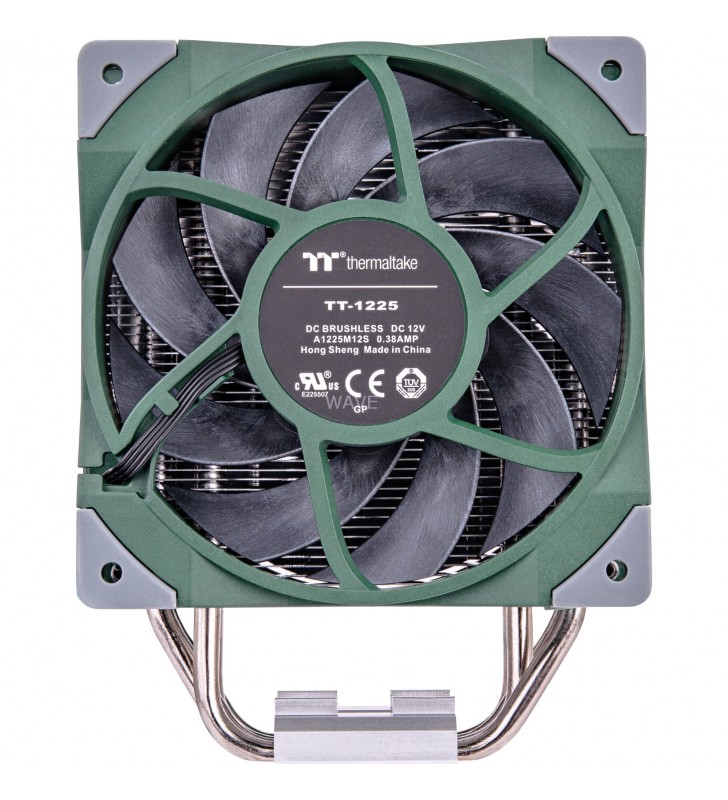 Thermaltake  TOUGHAIR 510 CPU Air Cooler Racing Green, cooler CPU (negru verde)