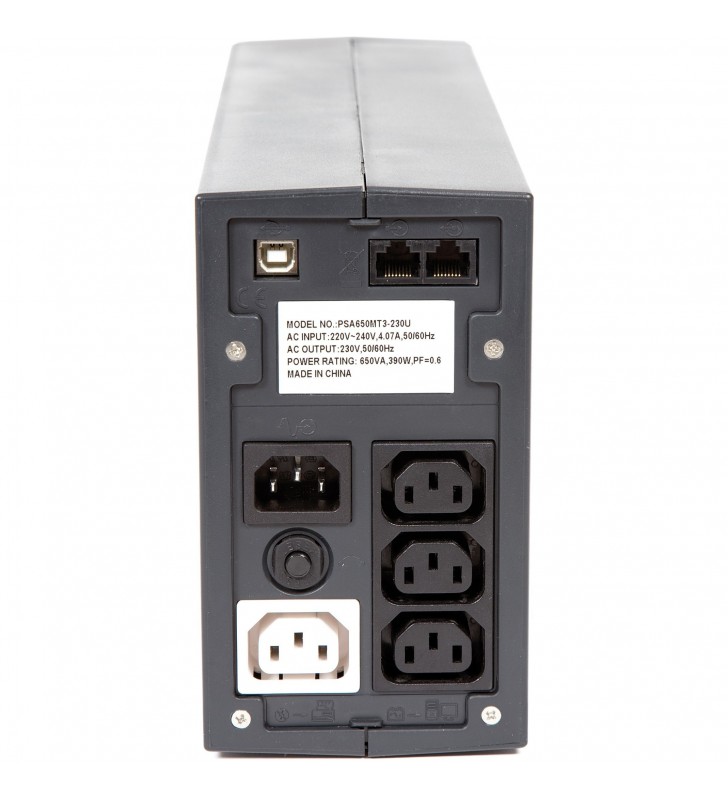 Vertiv Liebert PSA 500VA surse neîntreruptibile de curent (UPS) Line-Interactive 300 W 4 ieșire(i) AC