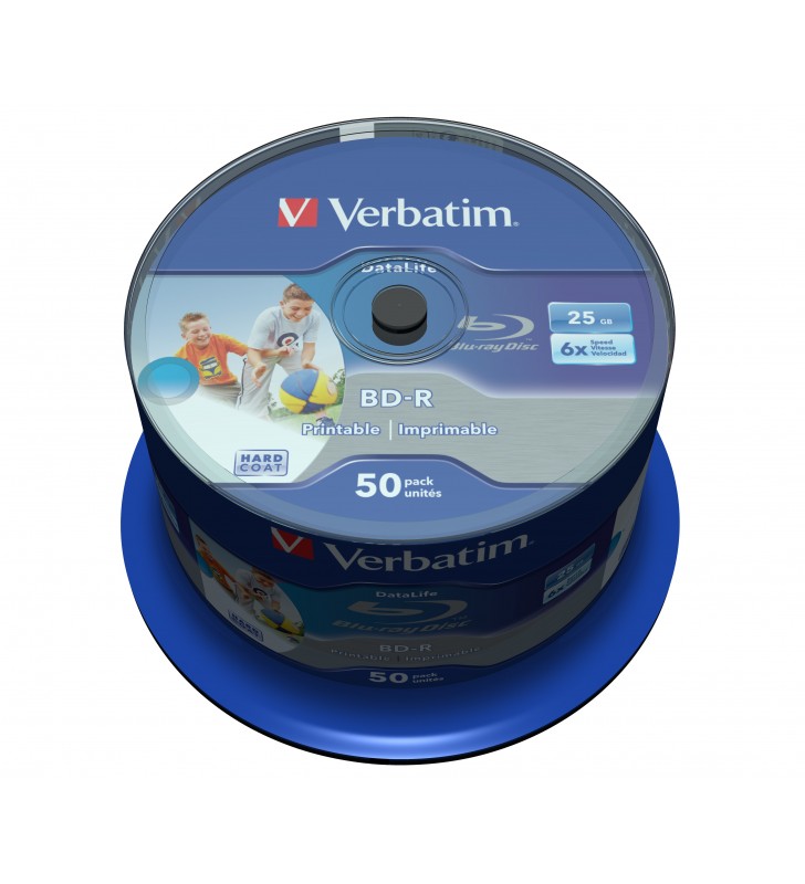 Verbatim 43812 discuri Blu-Ray blank BD-R 25 Giga Bites 50 buc.
