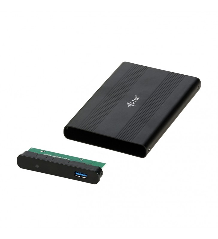 i-tec Advance MYSAFEU312 carcasă disc memorie 2.5" Cutie protecție HDD/SSD Negru