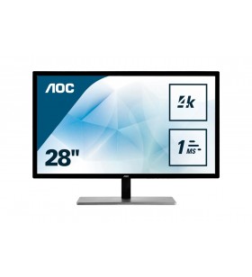 AOC Value-line U2879VF monitoare LCD 71,1 cm (28") 3840 x 2160 Pixel 4K Ultra HD Negru