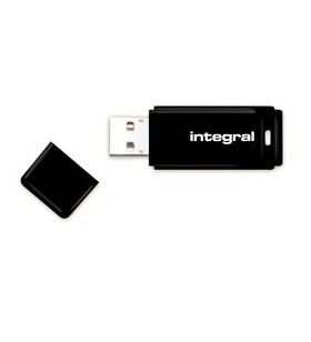 Integral BLACK memorii flash USB 8 Giga Bites USB Tip-A 2 Negru