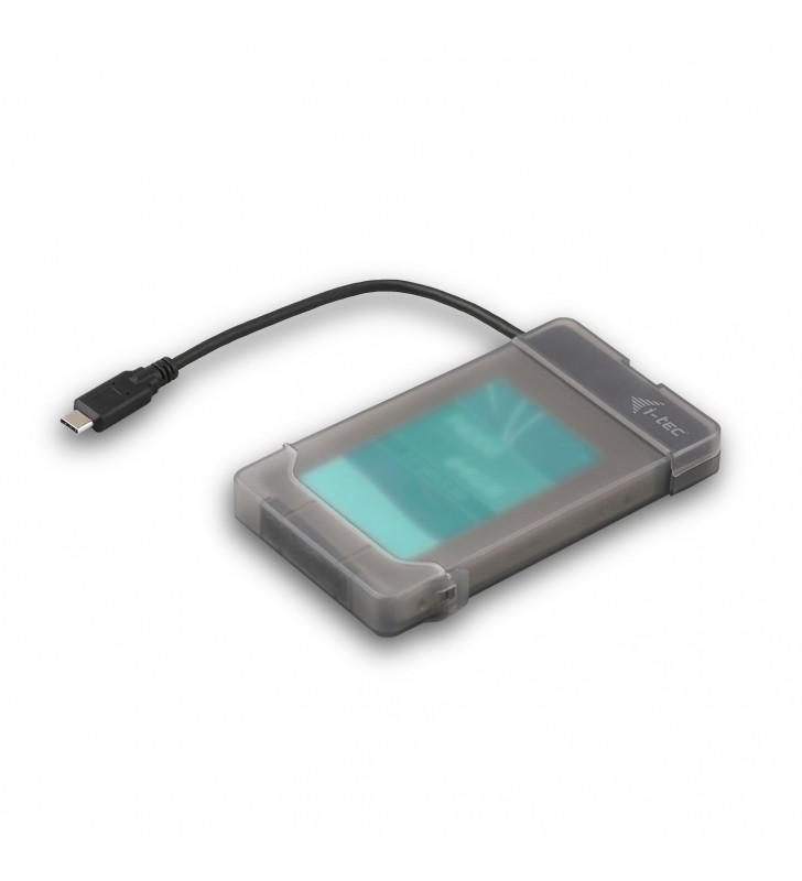 i-tec C31MYSAFEU313 carcasă disc memorie 2.5" Cutie protecție HDD/SSD Negru