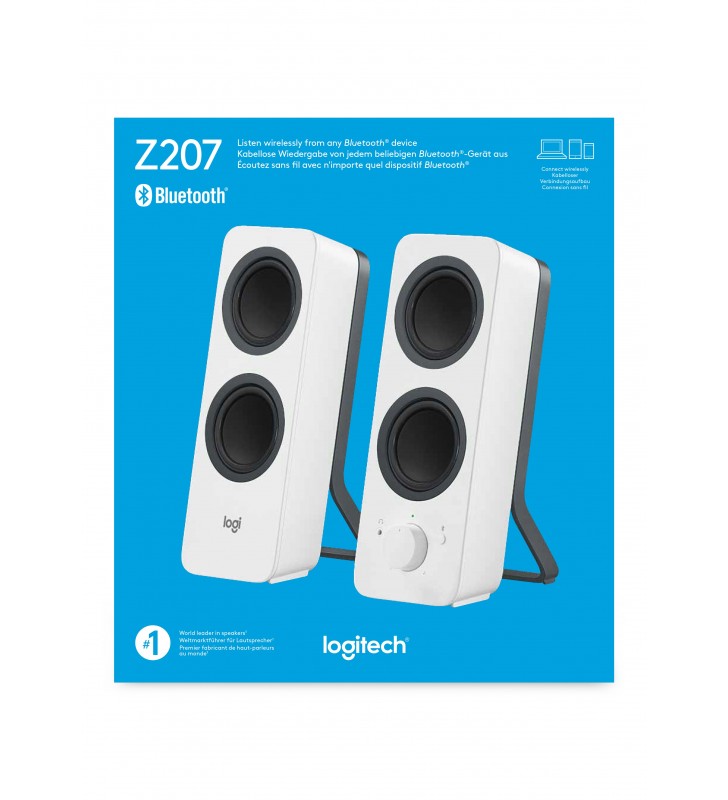 Logitech Z207 10 W Alb Prin cablu & Wireless