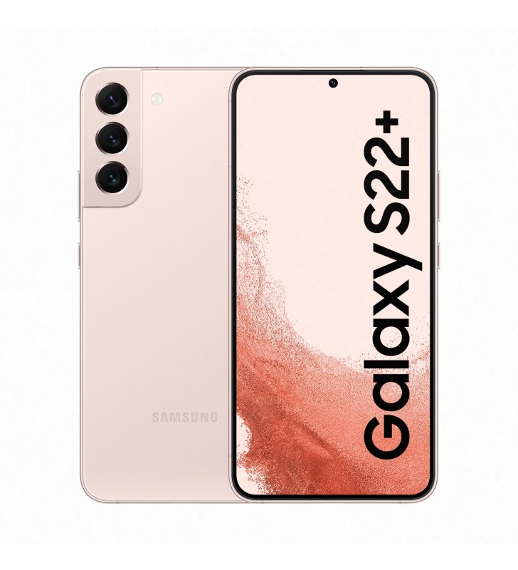 Samsung Galaxy S22+ SM-S906B 16,8 cm (6.6") Dual SIM Android 12 5G USB tip-C 8 Giga Bites 256 Giga Bites 4500 mAh Pink gold