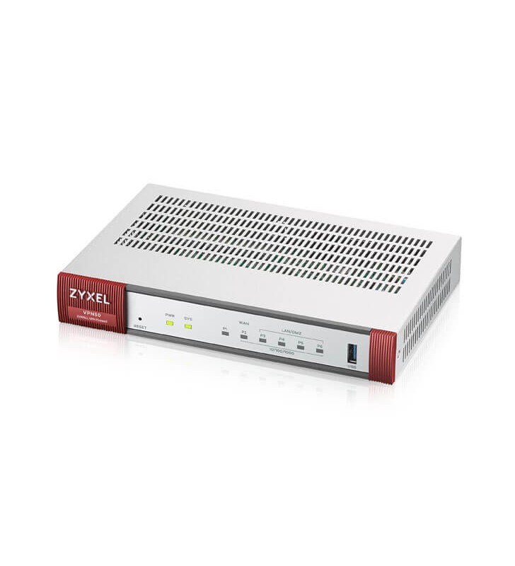 Zyxel VPN Firewall VPN 50 firewall-uri hardware 800 Mbit/s