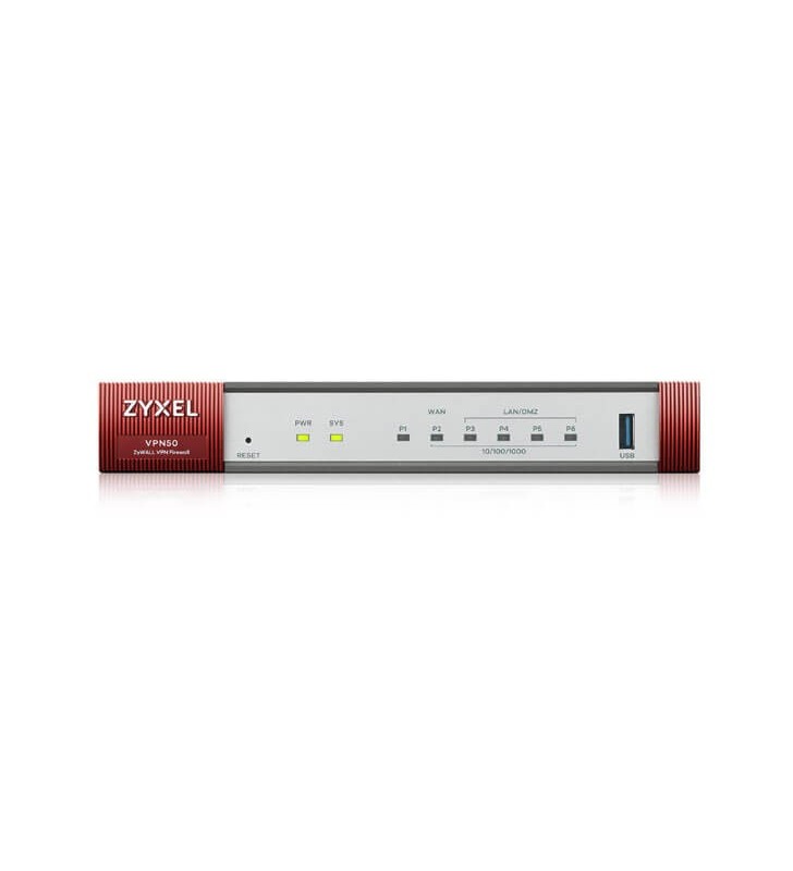 Zyxel VPN Firewall VPN 50 firewall-uri hardware 800 Mbit/s