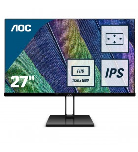 AOC Value-line 27V2Q monitoare LCD 68,6 cm (27") 1920 x 1080 Pixel Full HD LED Negru