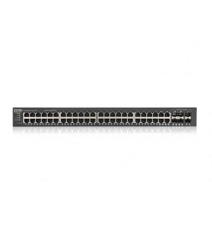 Zyxel GS1920-48V2 Gestionate Gigabit Ethernet (10/100/1000) Negru