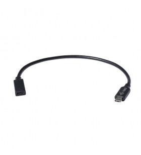 i-tec C31EXTENDCBL cabluri prelungitoare cu mufe mamă/tată USB 3.1 Type-C Negru