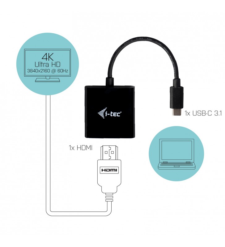 I-TEC USB-C HDMI ADAPTER 4K/60/.