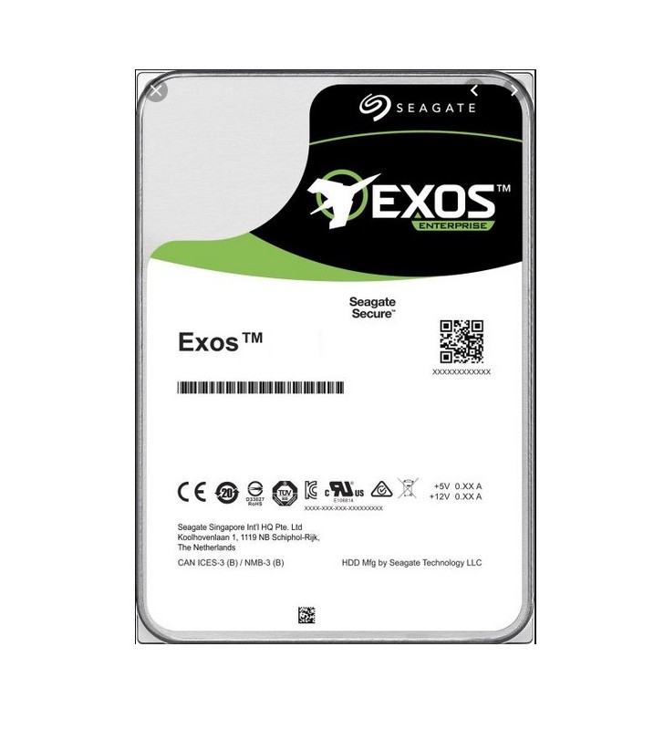 EXOS X16 16TB SAS/3.5IN 7200RPM HELIUM 512E/4KN